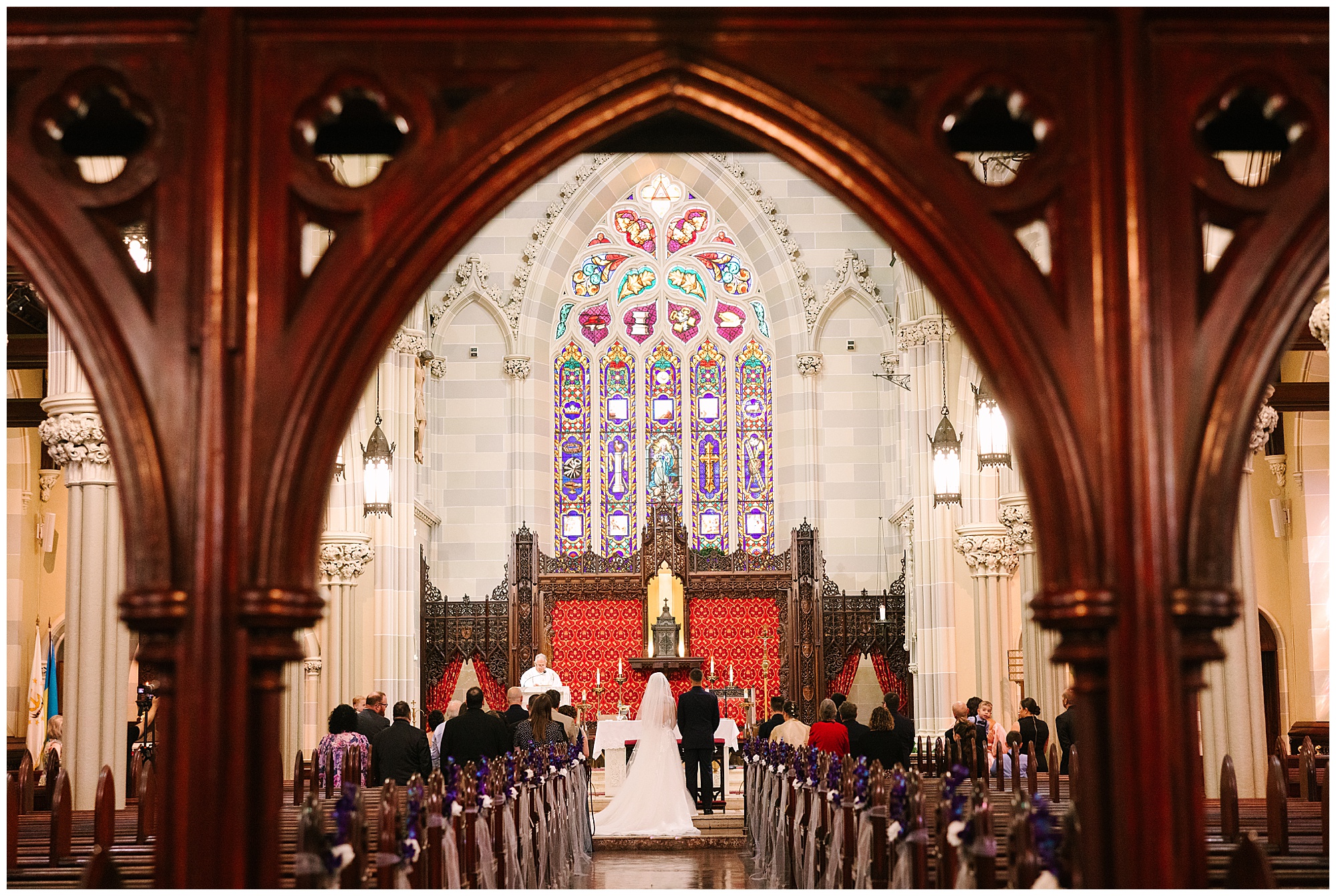 newport ri catholic wedding photographer