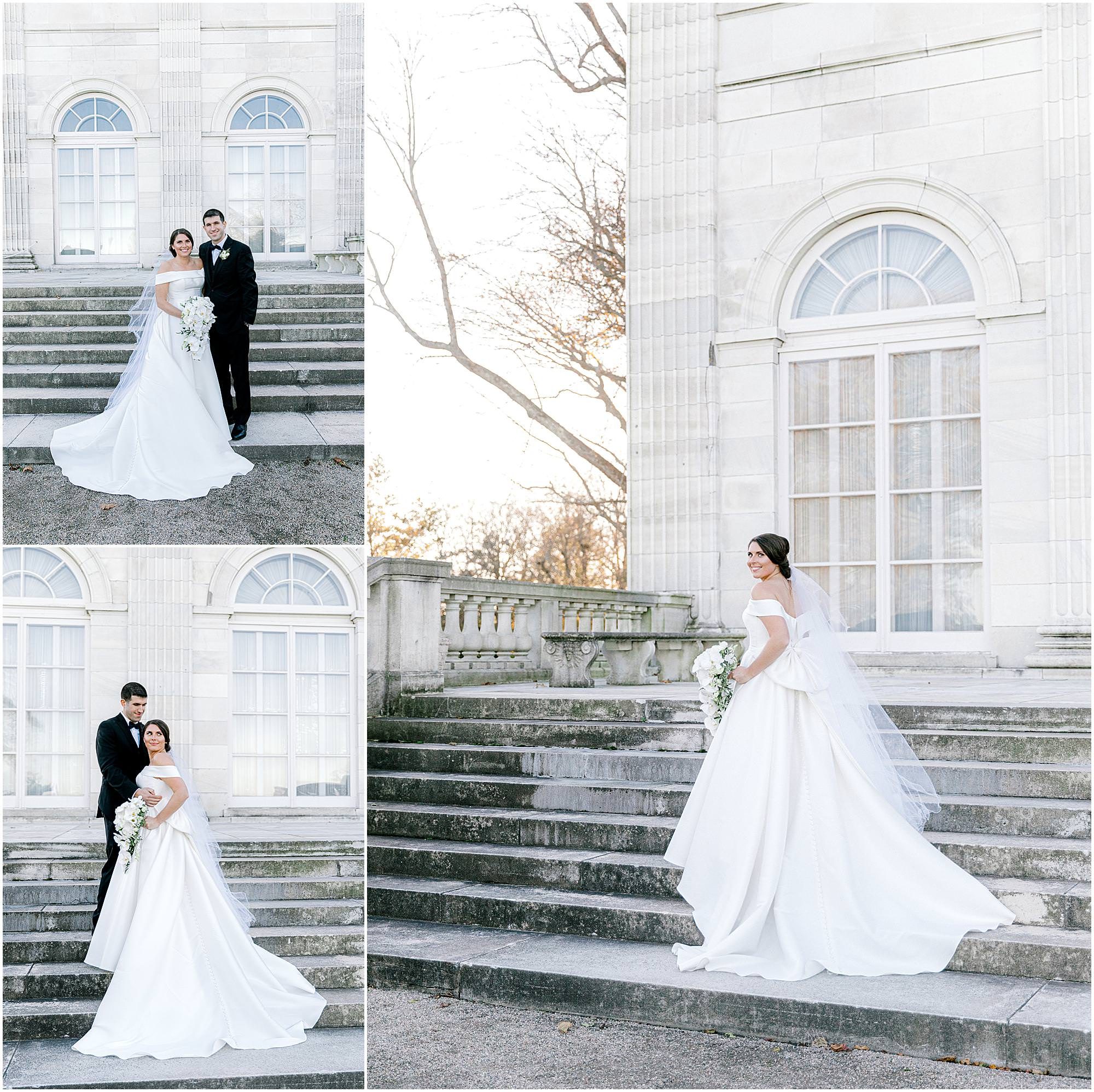 Newport RI wedding photography at Marble House Mansion