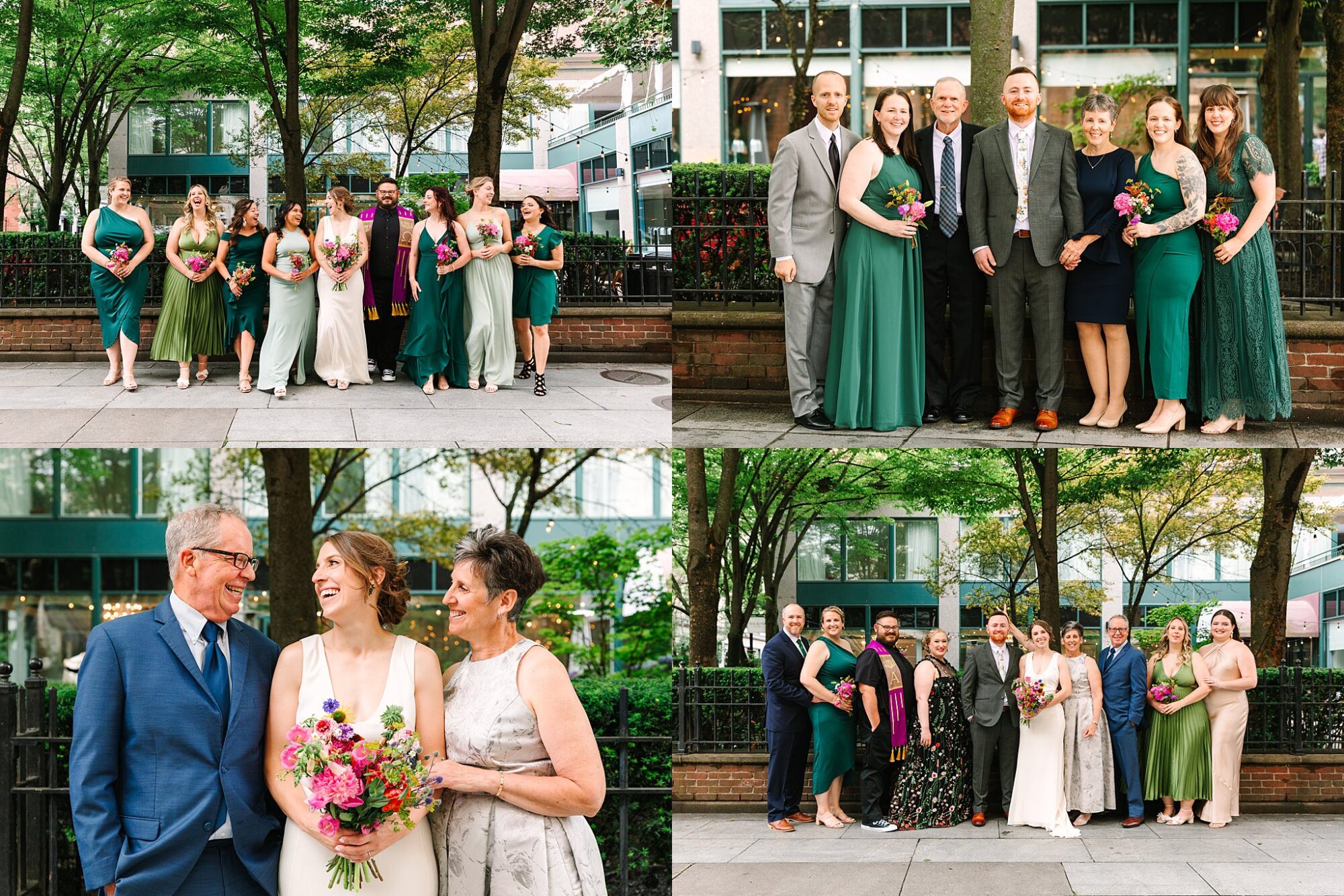 emerald green bridesmaids dresses providence RI